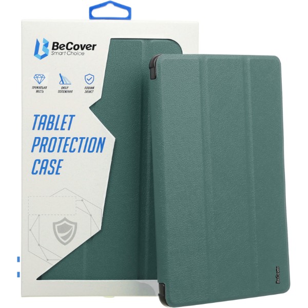 Фото - Чехол для планшета Becover Removable Case с креплением Apple Pencil for Apple iPad 10.9" (2022/2024)/iPad (А16) 2025 11" Dark Green (708763)