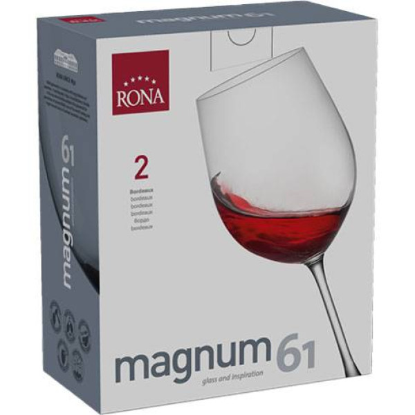 Фото - Набор бокалов Rona Bordeaux MAGNUM 610 мл 2 шт. (3276/610)