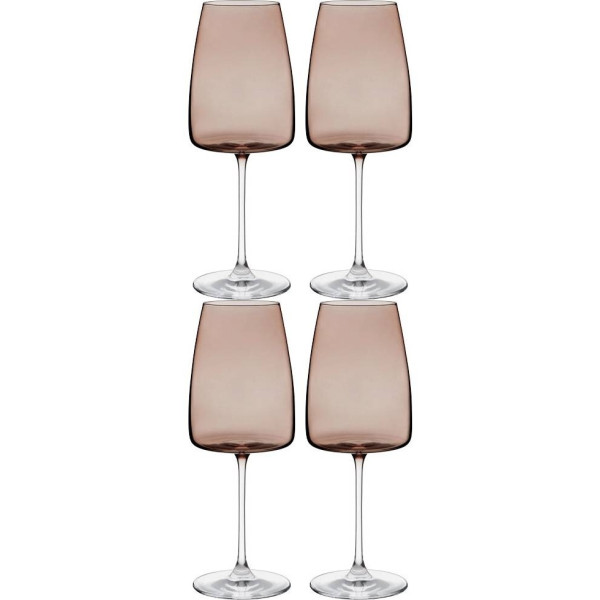 Фото - Набір келихів Rona FADE AMBER 510 мл 4 шт. (7023/25835/510)