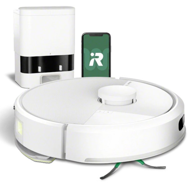 Фото - Робот-пылесос моющий iRobot Combo 105+ White (y351240)