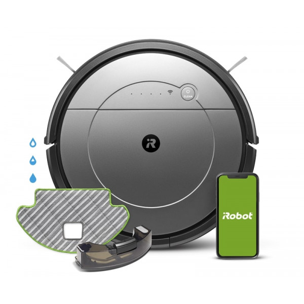 Фото - Робот-пылесос моющий iRobot Roomba Combo (R113840)