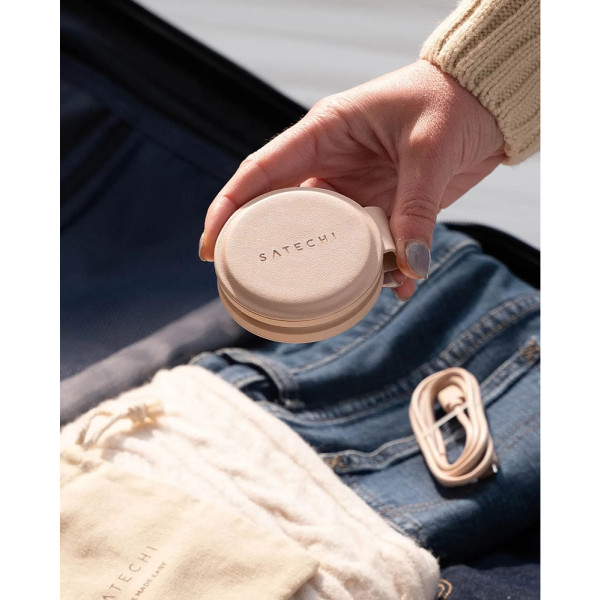 Фото - Беспроводное зарядное устройство Satechi OntheGo 2 в 1 Wireless Charger Desert Rose (ST-QTG21R)