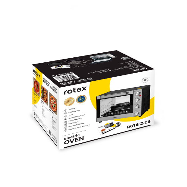 Фото - Уцінка - Піч електрична Rotex ROT652-CB