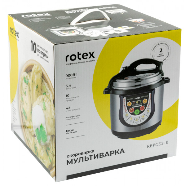Фото - Уцінка - Мультиварка Rotex REPC53-B #