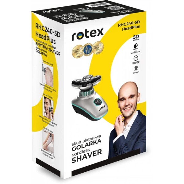 Фото - Бритва Rotex RHC240-5D HeadPlus