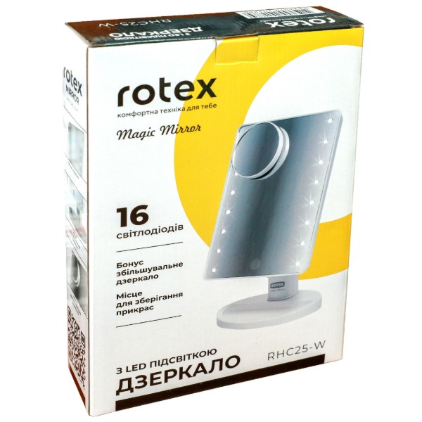 Фото - Косметическое зеркало Rotex RHC25-W Magic Mirror