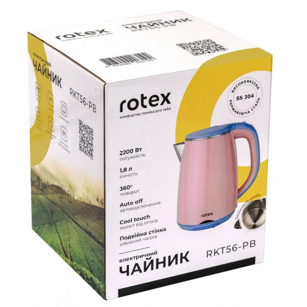 Фото - Електричний чайник Rotex RKT56-PB