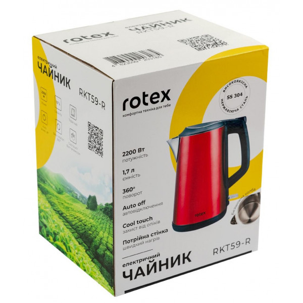 Фото - Електричний чайник Rotex RKT59-R