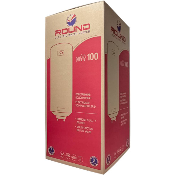 Фото - Водонагрівач Atlantic Round VMR 100 (1500W)