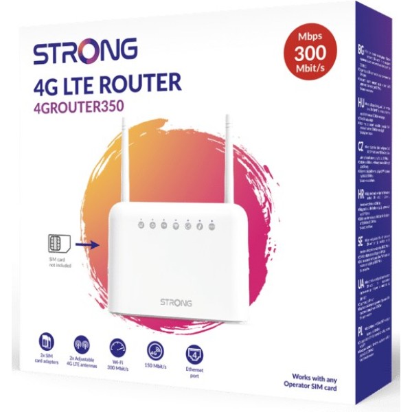 Фото - Маршрутизатор интернет WiFi4+4G Strong 350 4G LTE Wi-Fi