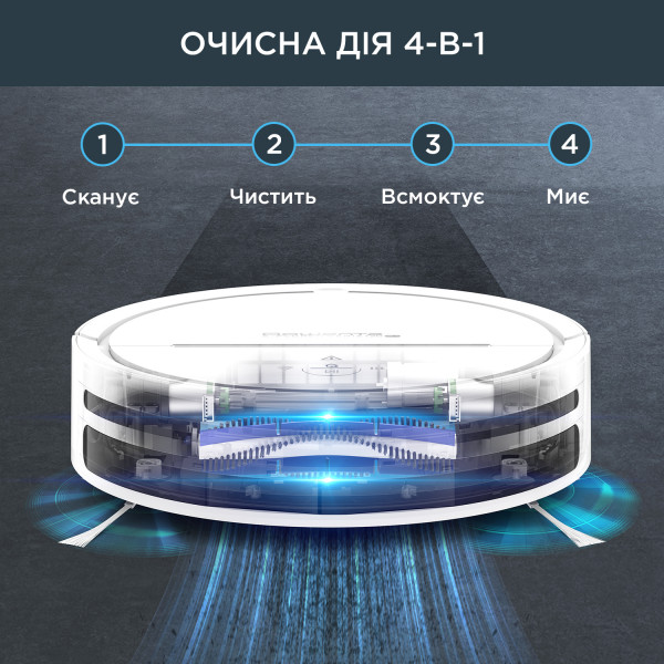 Фото - Робот-пилосос миючий Rowenta RR7867WH