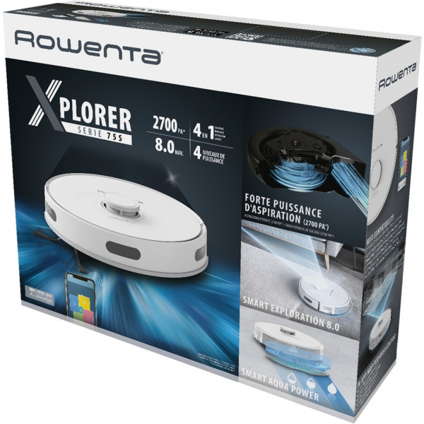 Фото - Робот-пылесос моющий Rowenta RR8567WH