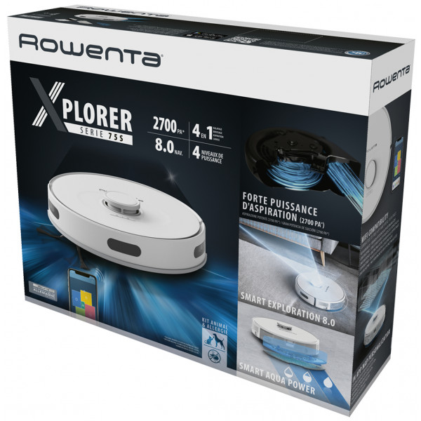 Фото - Робот-пилосос миючий Rowenta RR8577WH