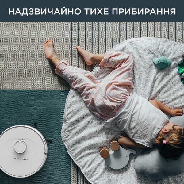 Фото - Робот-пилосос миючий Rowenta RR8577WH