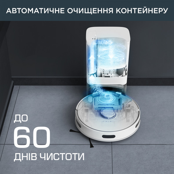Фото - Робот-пилосос миючий Rowenta RR8587WH