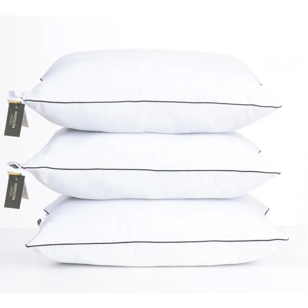 Фото - Подушка стандартная MirSon №1545 Royal Light Eco-Soft 60х60 см (2200005064986)