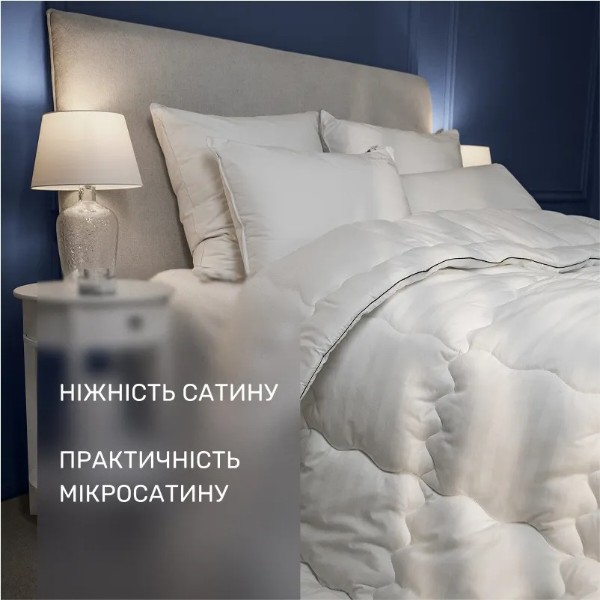 Фото - Одеяло всесезонное двуспальное евро MirSon Шерстяное №1639 Eco Light White (2200002653169)