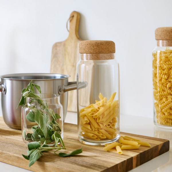 Фото - Ємність для сипучих Royal Leerdam Банка з корком STORIK 500 мл (831191)