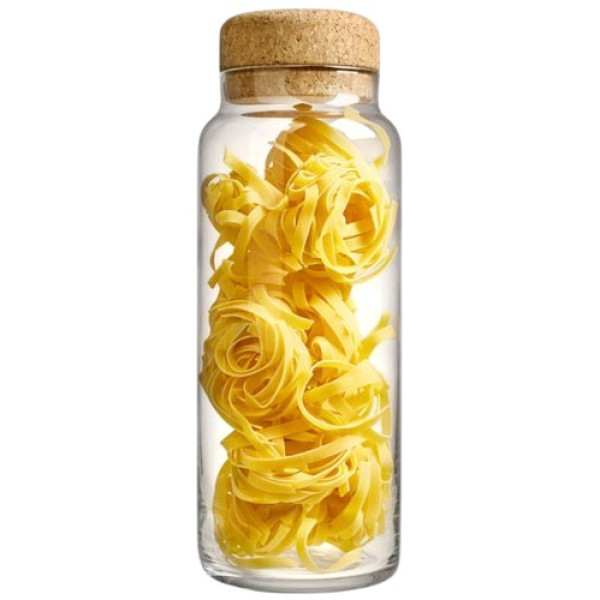 Фото - Ємність для сипучих Royal Leerdam Банка з корком STORIK 1500 мл (831214)