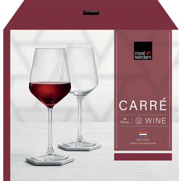 Фото - Набір келихів Royal Leerdam CARRE 520 мл 6 шт. (260632)