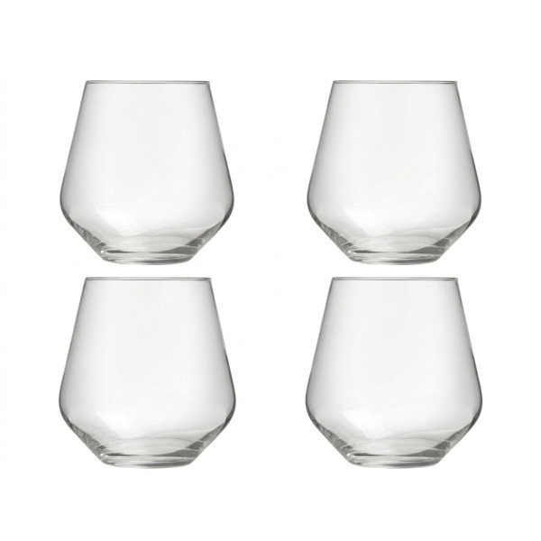 Фото - Набір склянок Royal Leerdam CARRE 475 мл 4 шт. (250145)