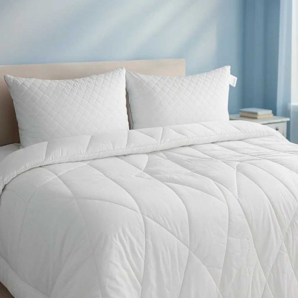 Фото - Одеяло демисезонное полуторное MirSon Bamboo Royal Pearl 0405 155х215 см (2200000036155)