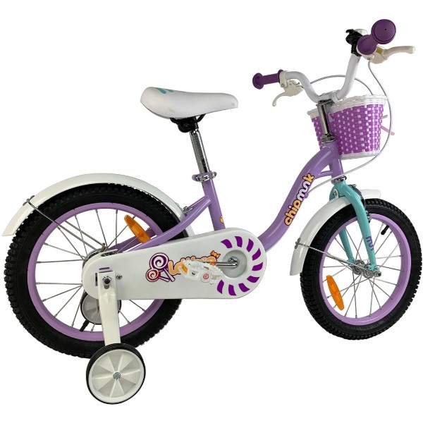 Фото - Двухколёсный велосипед RoyalBaby Chipmunk MM Girls 16" OFFICIAL UA (CM16-2-purple)