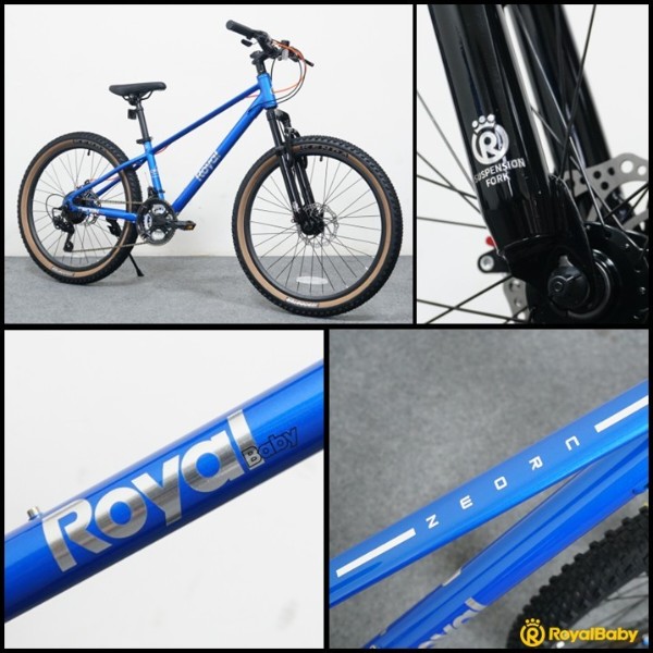 Фото - Двоколісний велосипед RoyalBaby 20" JUNIOR MTB ALLOY 7 SPEED (RB20-48-blue)