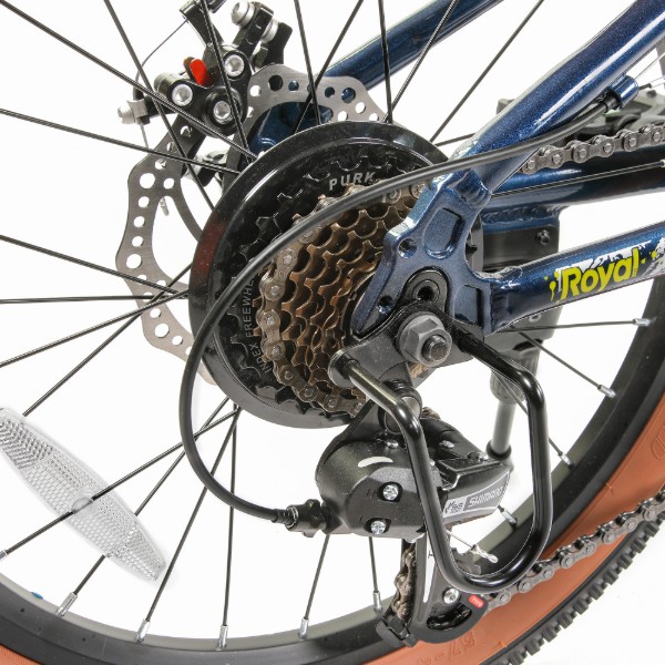 Фото - Двоколісний велосипед RoyalBaby 20" JUNIOR MTB ALLOY 7 SPEED (RB20-48-blue)