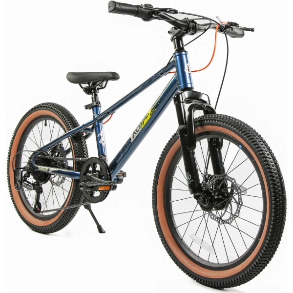 Фото - Двоколісний велосипед RoyalBaby 20" JUNIOR MTB ALLOY 7 SPEED (RB20-48-blue)