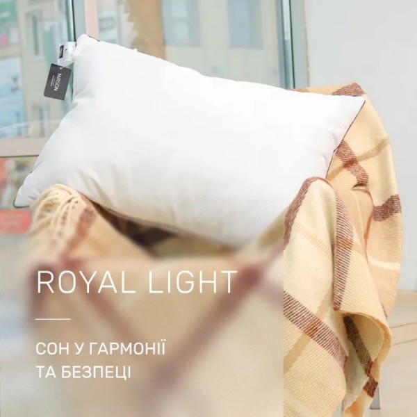 Фото - Подушка стандартна MirSon №1549 Royal Light ЗМ ТМ Thinsulate 60х60 см (2200005065105)