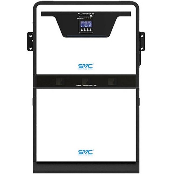 Фото - Система зберігання енергії SVC ESS STACKED RPS "All-in-One" 5кВт та батареєю LiFePO4 48VDC (5.15kwh) (RPS-5+5.15) Фото - Система зберігання енергії SVC ESS STACKED RPS "All-in-One" 5кВт та батареєю LiFePO4 48VDC (5.15kwh) (RPS-5+5.15)