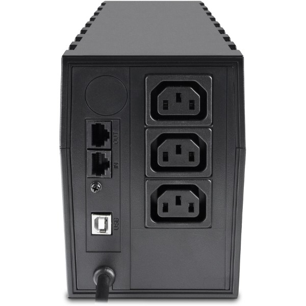 Фото - Джерело безперебійного живлення Powercom RPT-1000AP IEC, 3 х IEC (00210227)