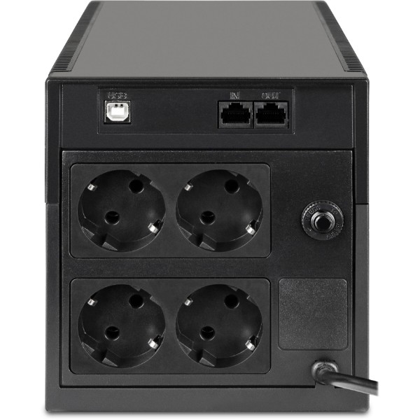 Фото - Джерело безперебійного живлення Powercom RPT-2000AP, 4 x євро USB LCD (00210226)