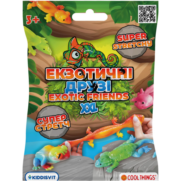 Фото - Игровая фигурка-сюрприз Cool Things ЭКЗОТИЧЕСКИЕ ДРУЗЬЯ XXL в ассортименте (RR005)