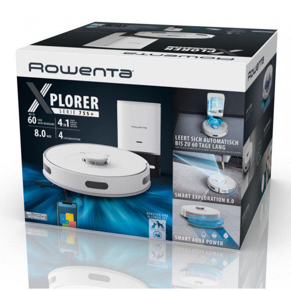 Фото - Робот-пилосос миючий Rowenta RR8597WH