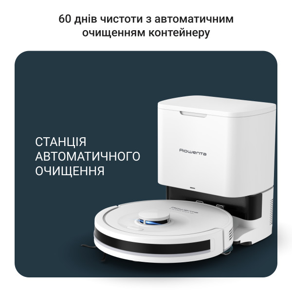 Фото - Робот-пылесос моющий Rowenta RR8797WH X-PLORER Serie 90+ Total Care