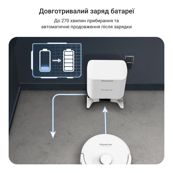 Фото - Робот-пылесос моющий Rowenta RR8797WH X-PLORER Serie 90+ Total Care