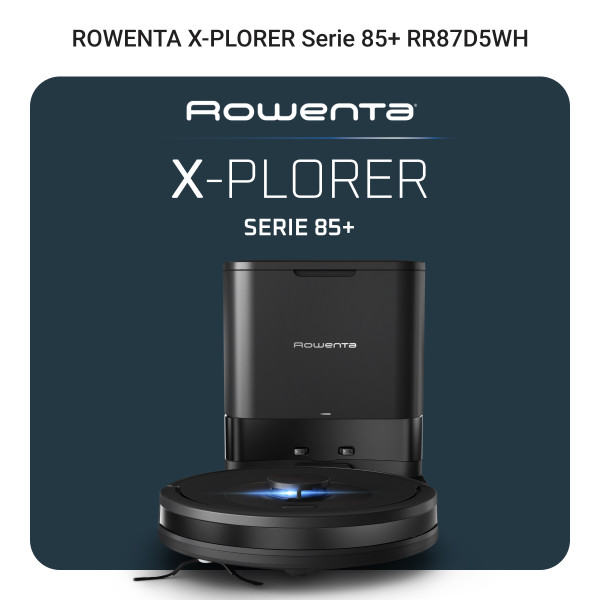 Фото - Робот-пилосос миючий Rowenta RR87D5WH X-PLORER Serie 85+ Standard