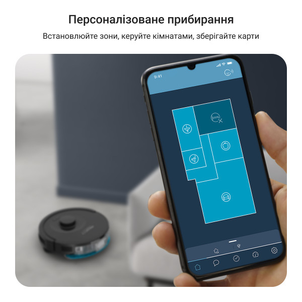 Фото - Робот-пилосос миючий Rowenta RR87D5WH X-PLORER Serie 85+ Standard