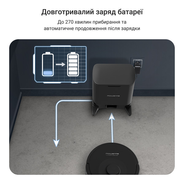 Фото - Робот-пилосос миючий Rowenta RR87D5WH X-PLORER Serie 85+ Standard