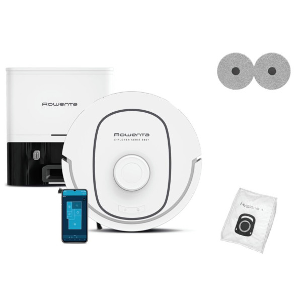 Фото - Робот-пилосос миючий Rowenta RR89U7E0