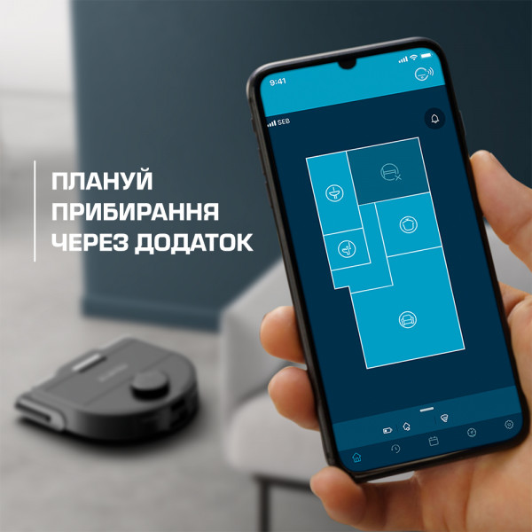 Фото - Робот-пилосос миючий Rowenta RR9675WH