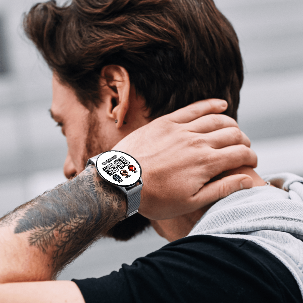 Фото - Уцінка - Смарт-годинник Canyon Lemongrass Silver (CNS-SW70SS) #