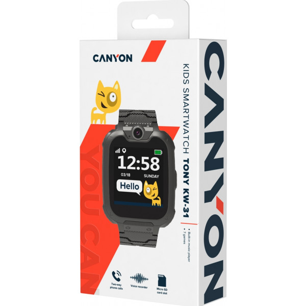 Фото - Дитячий годинник Canyon CNE-KW31BB