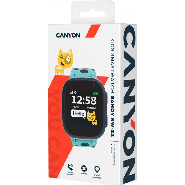 Фото - Уцінка - Дитячий годинник Canyon CNE-KW34BL #