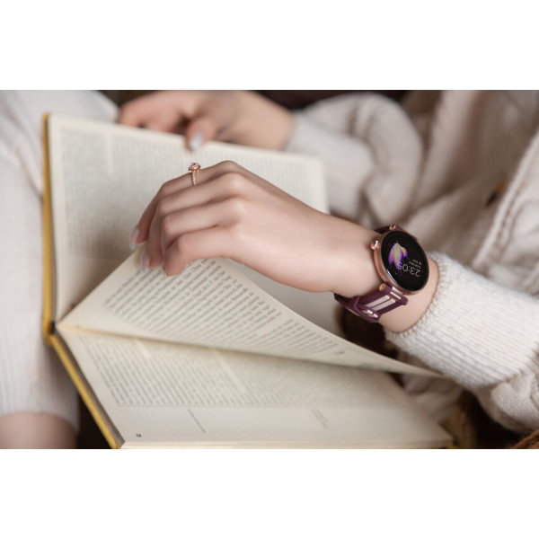 Фото - Смарт-часы Canyon Semifreddo SW-61 Silver-Lavender (CNS-SW61PP)
