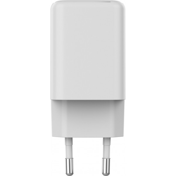 Фото - Мережевий зарядний пристрій Canyon CU45AC GaN 45W 1xPD 1xQC White (CNS-CUW45AC)