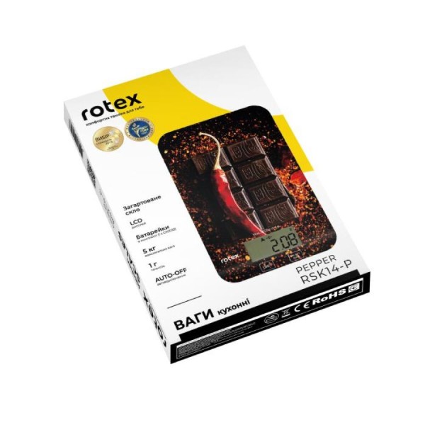 Фото - Ваги кухонні Rotex RSK14-P pepper