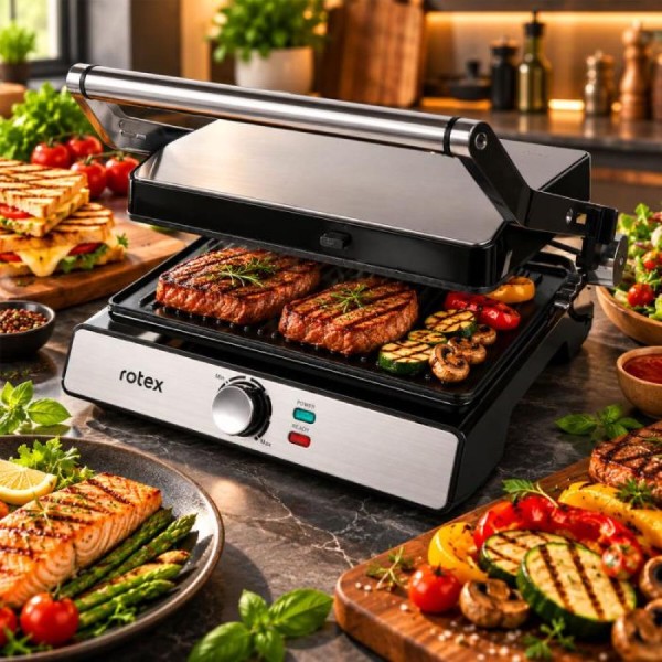 Фото - Гриль-барбекю електричний Rotex RSM540-XL MasterGrill